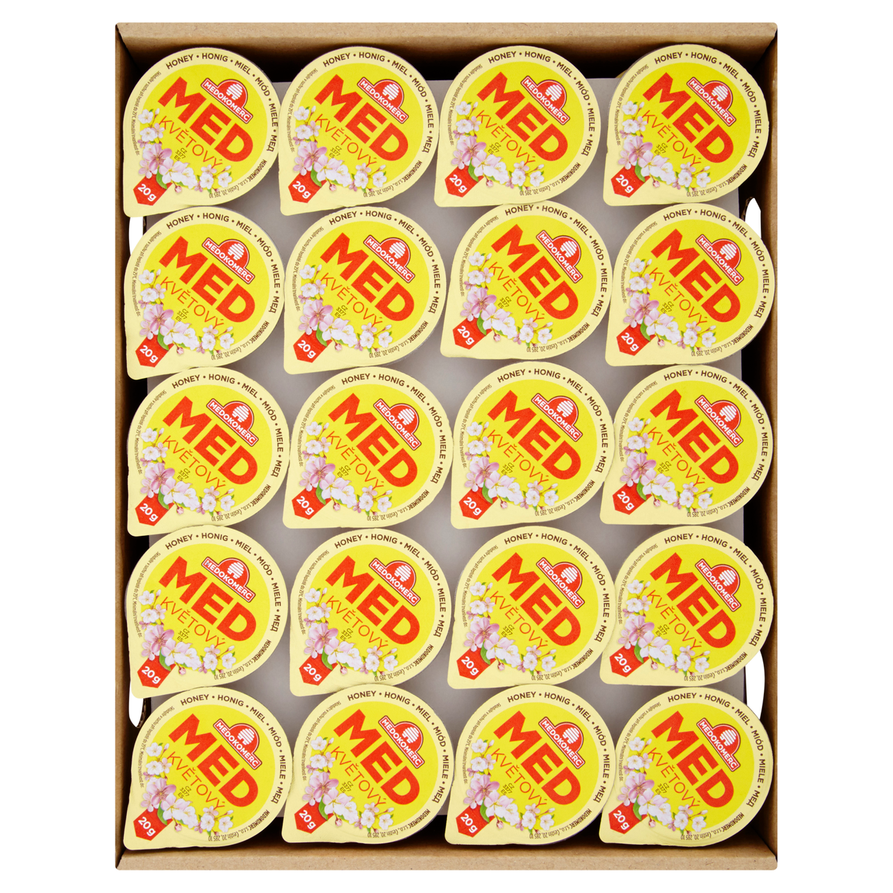 MEDOKOMERC Med květový porce 100 x 20 g