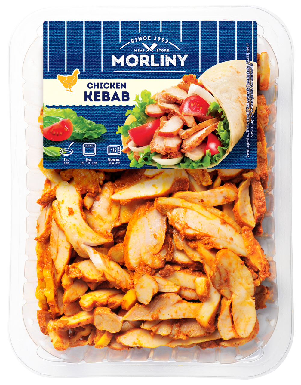 MORLINY Kebab kuřecí chlaz. 350 g