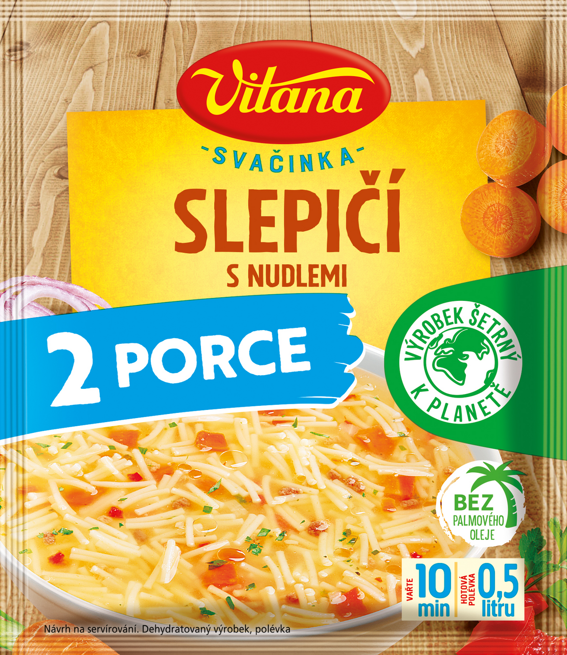 Vitana Polévka slepičí 2 x 27 g