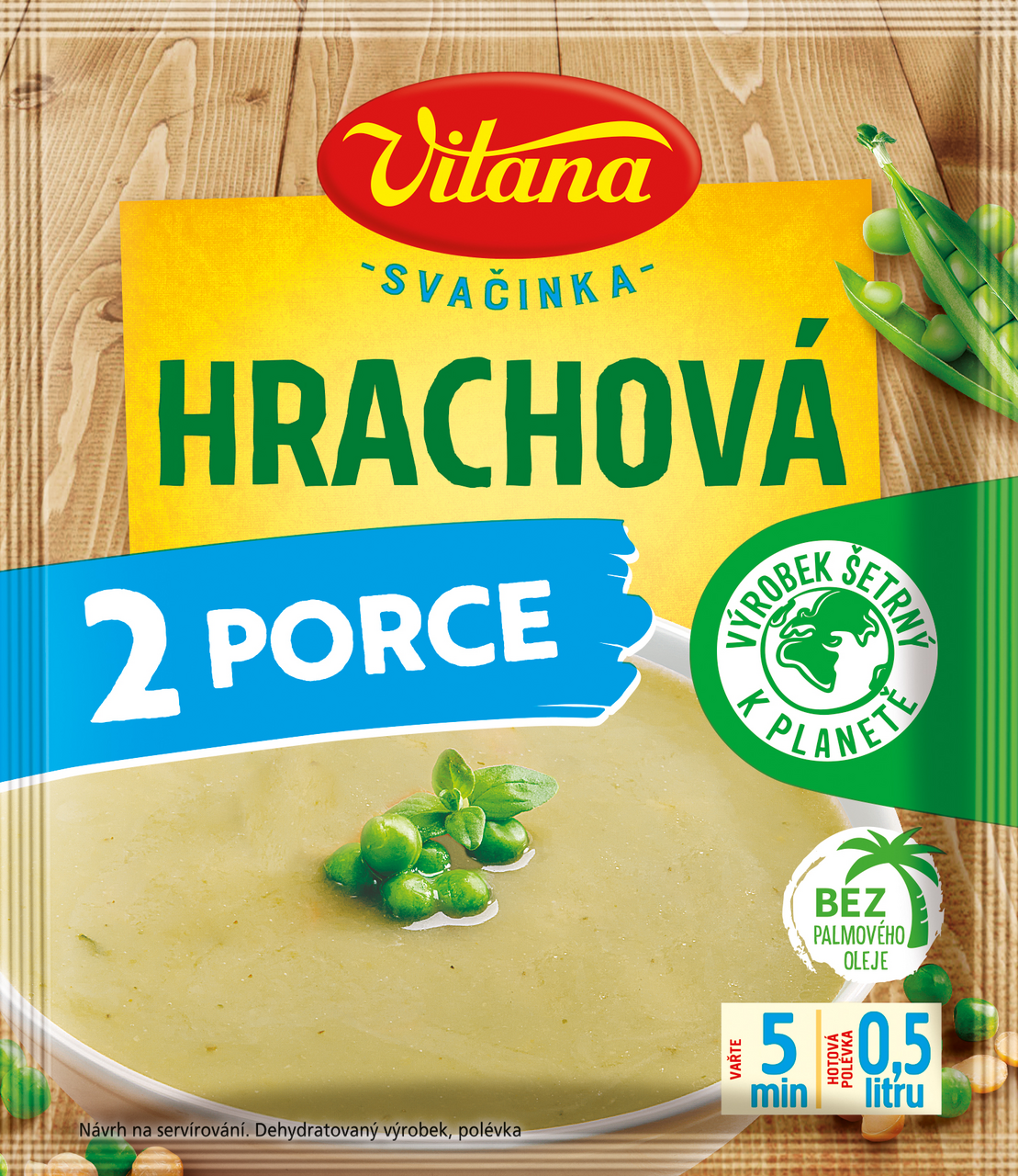 Vitana Polévka hrachová 2 x 48 g