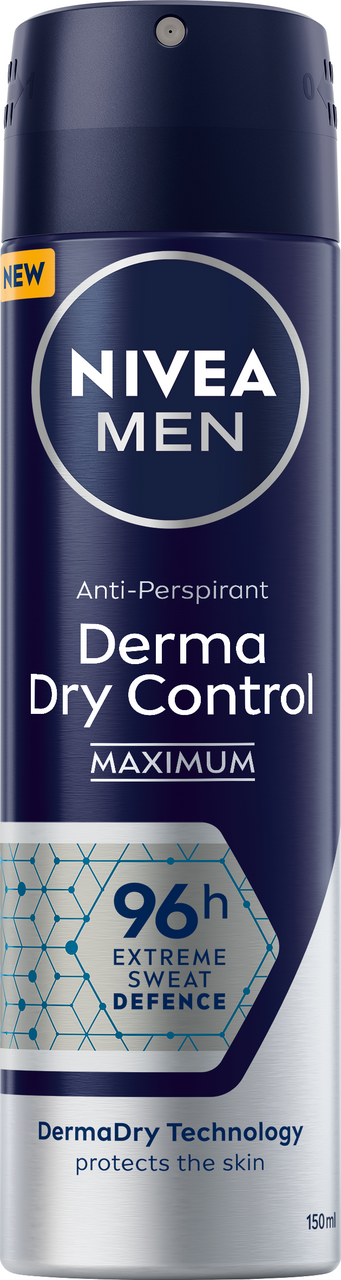 NIVEA Men Antiperspirant Derma Dry Control 150 ml