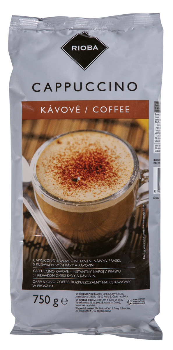 RIOBA Cappuccino coffee 750 g