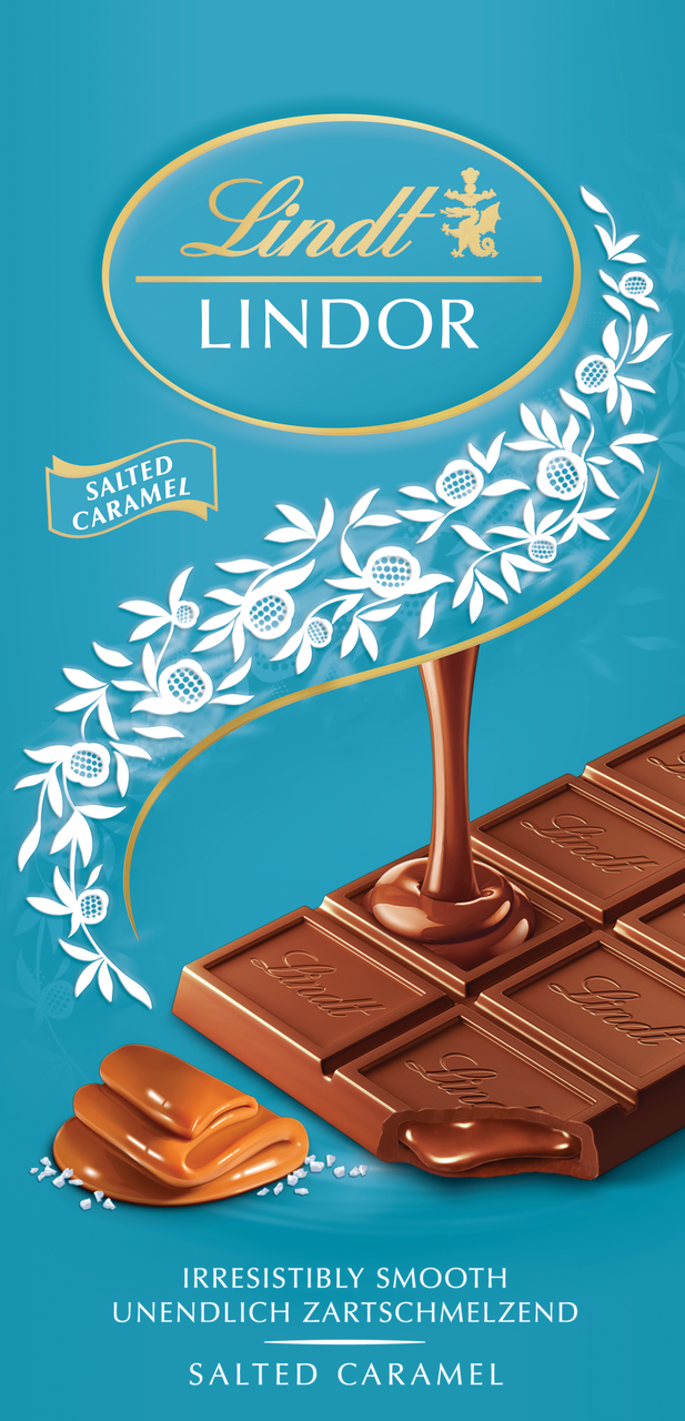 Lindt Slaný Caramel 3 x 100 g