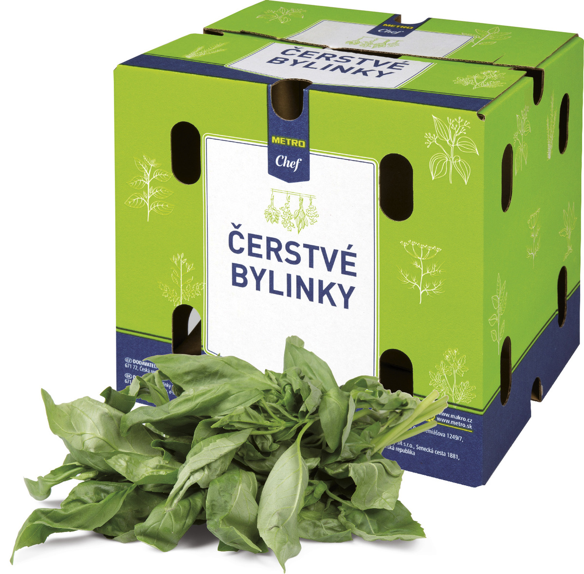 METRO Chef Bazalka čerstvá 1 kg