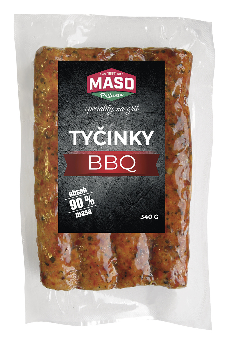 Tyčinky grilovací barbecue chlaz. 340 g