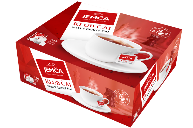 JEMČA Klub čaj černý 100 x 1,5 g