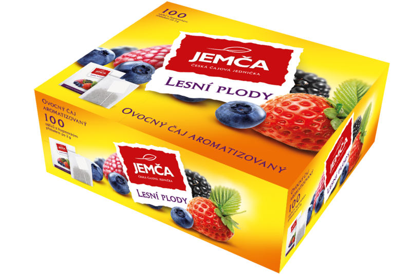 JEMČA Lesní plody ovocný čaj 100 x 2 g