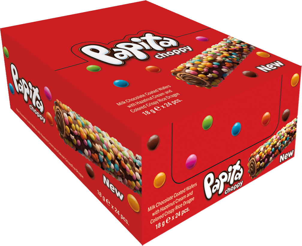 Papita Sušenka Choppy Rulo 24 x 18 g
