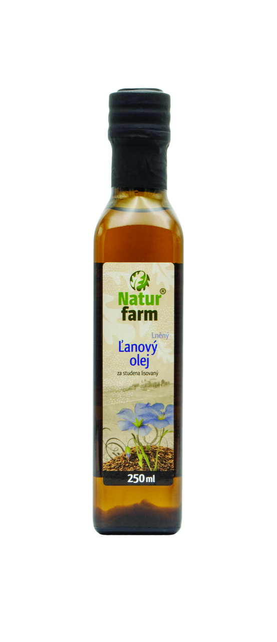 NATUR FARM Olej lněný 250 ml
