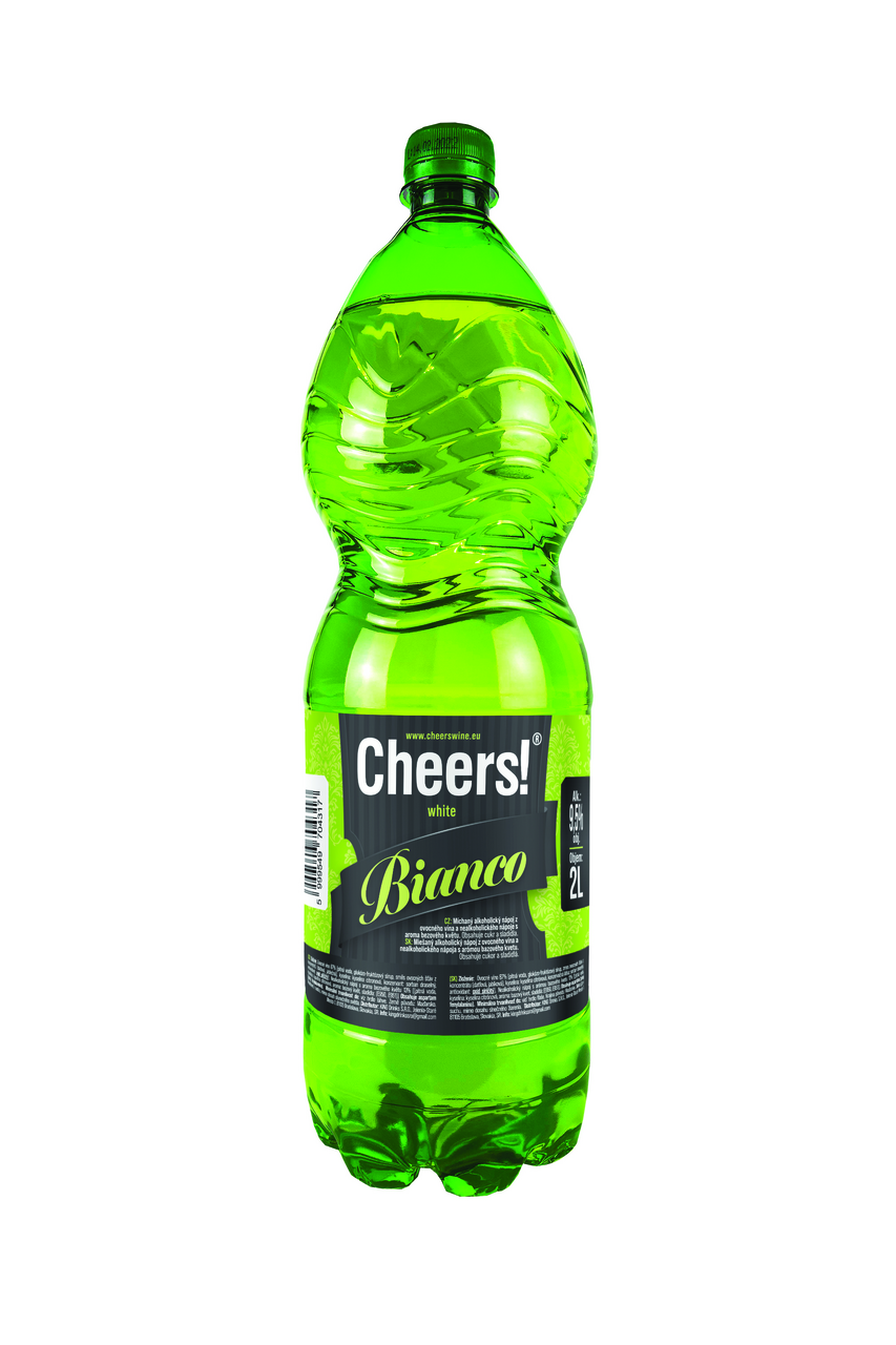 Cheers! Víno bílé 6 x 2 l PET