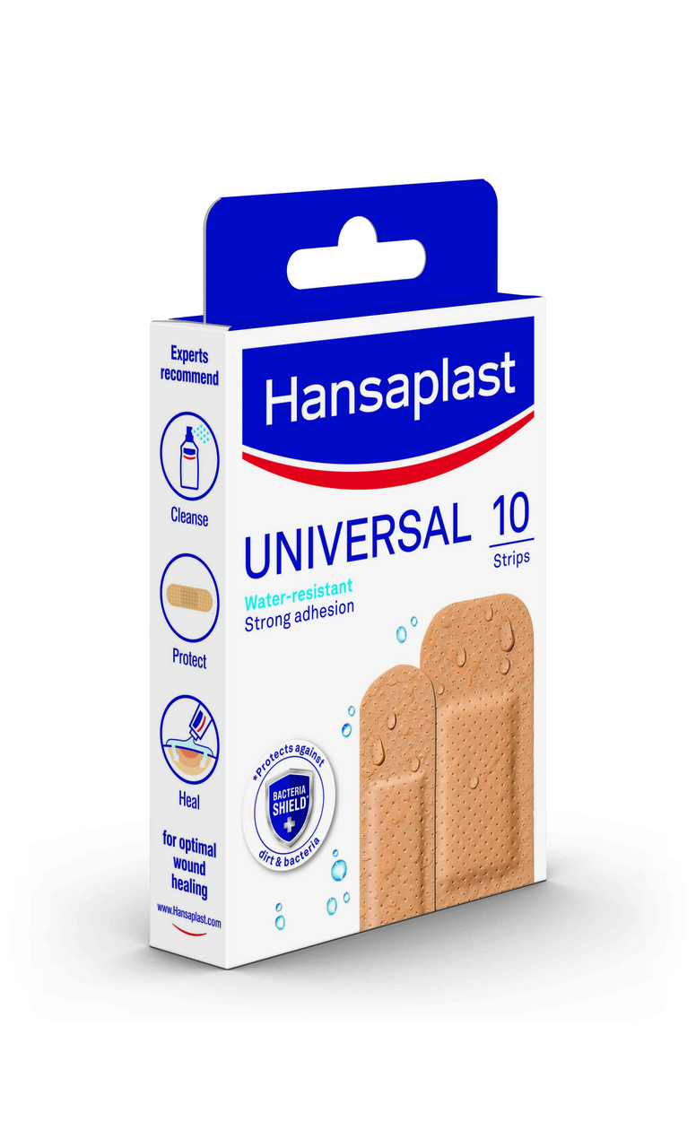 Hansaplast Universal Náplast vodotěsná 10 ks