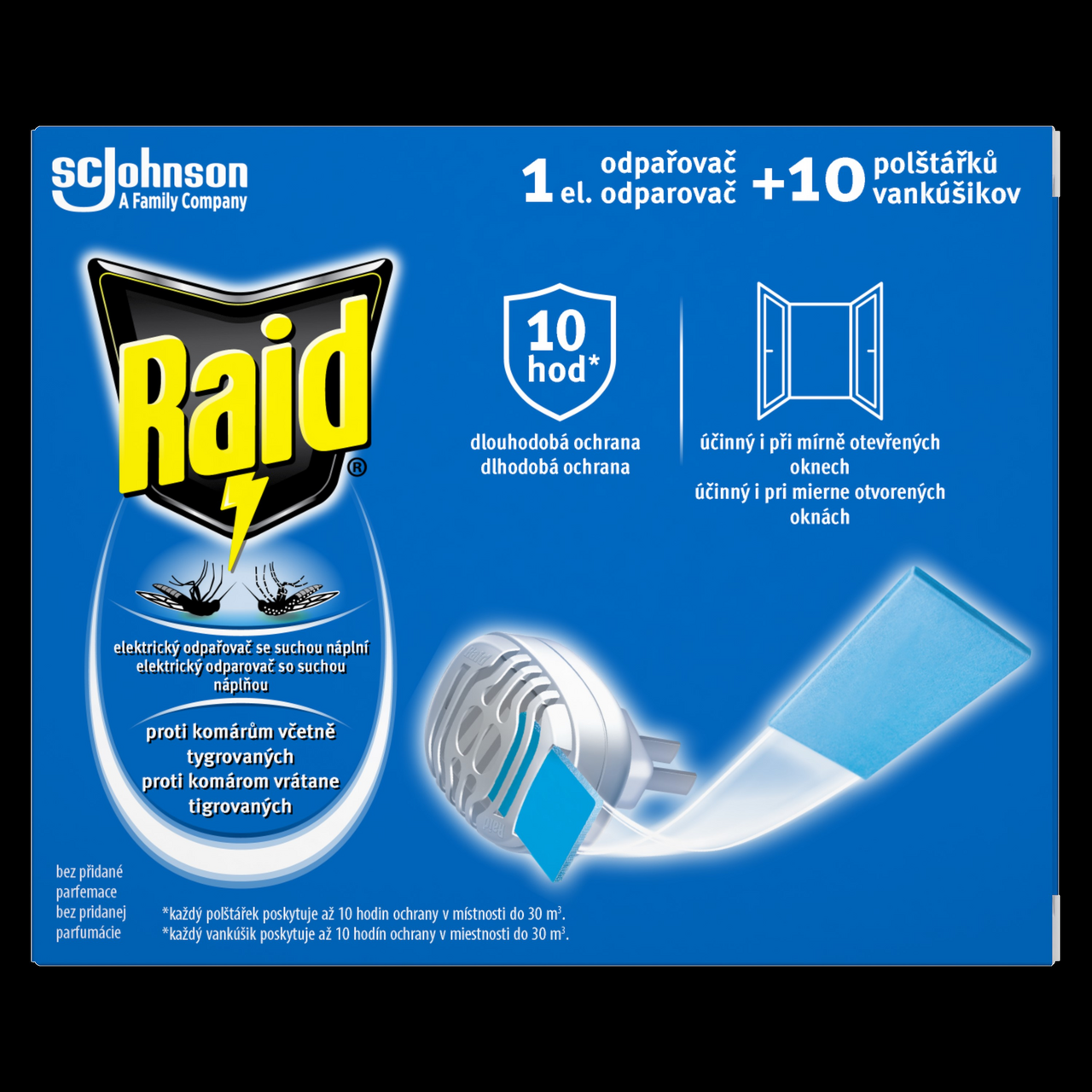 Raid Elektrický odpařovač se suchou náplní 10 ks