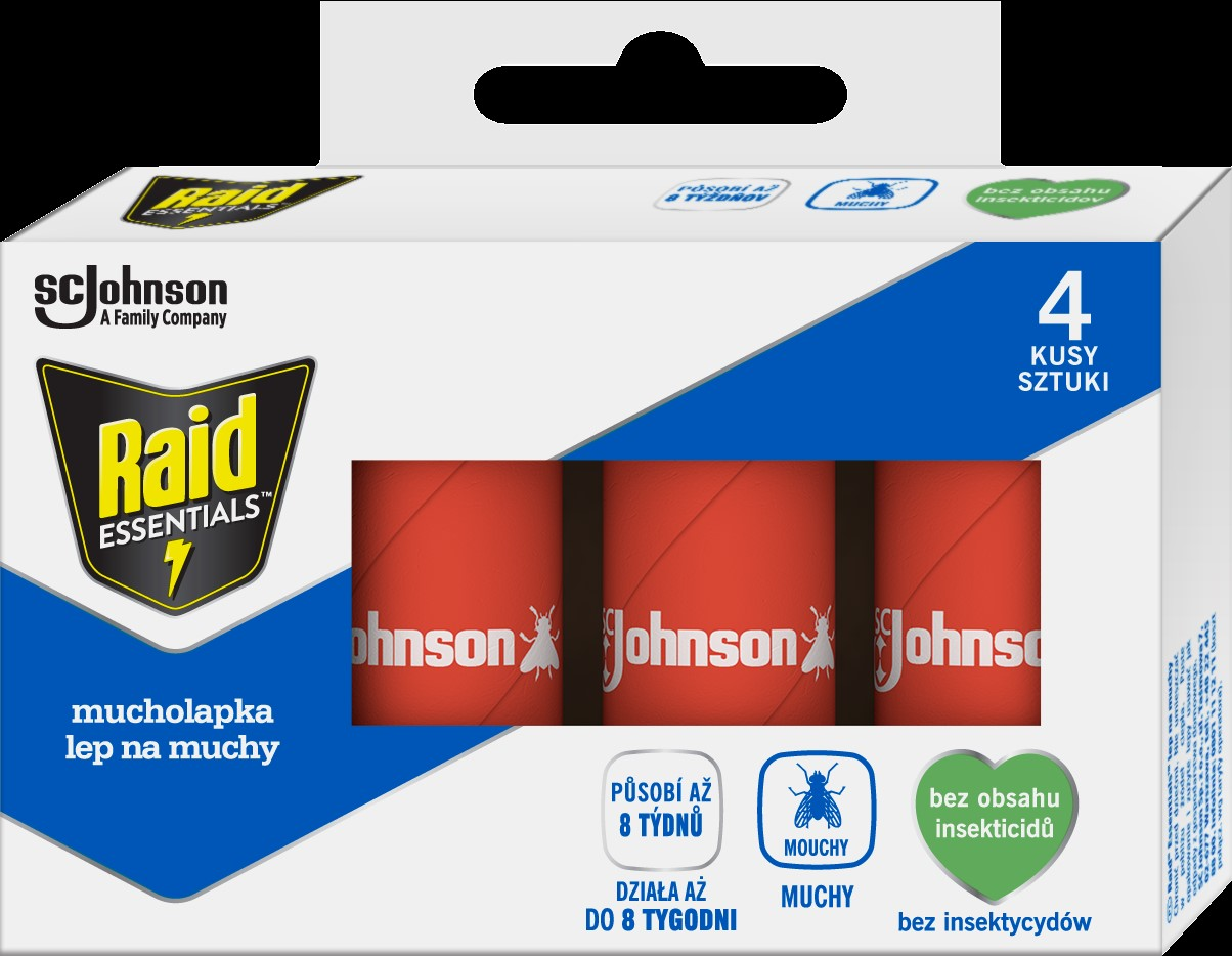 Raid Essentials Mucholapka 4 ks