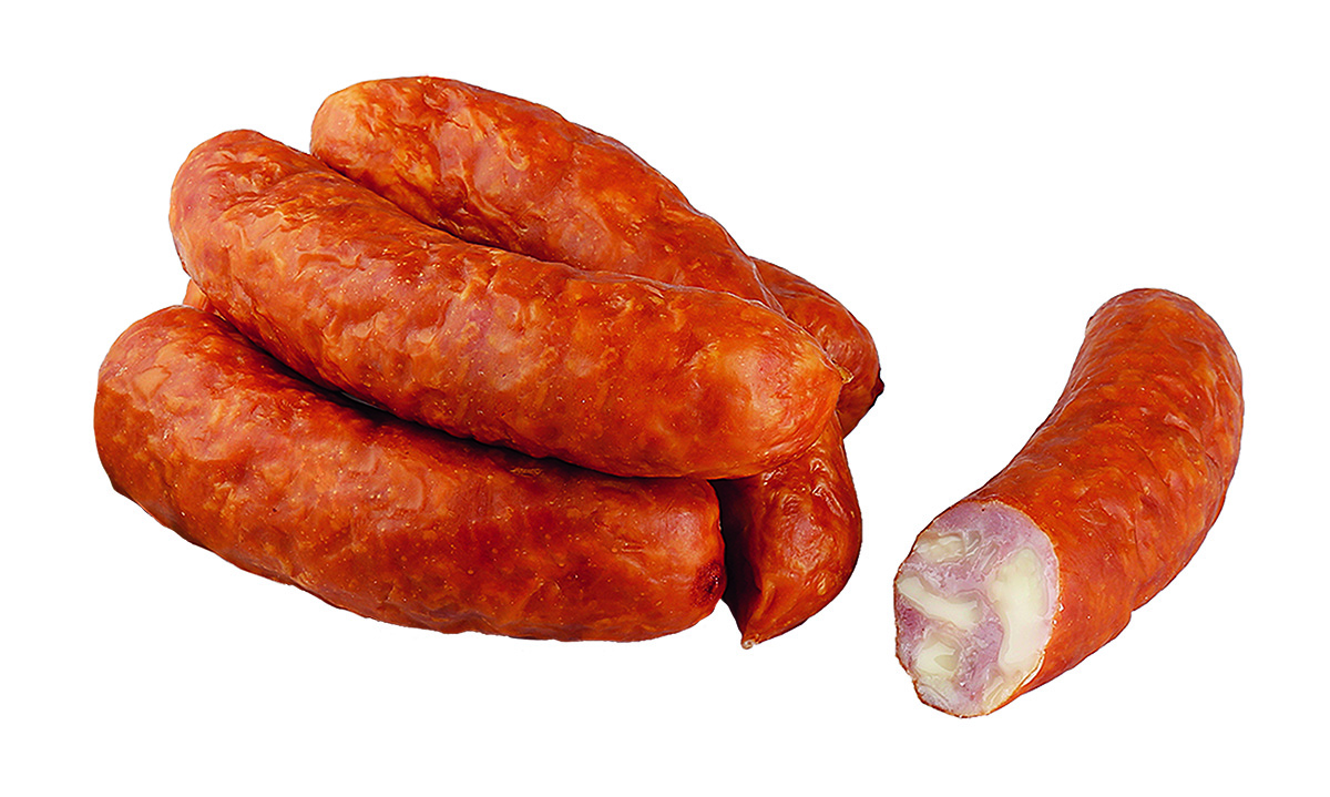 krásno Šunková klobása se sýrem chlaz. 1 ks