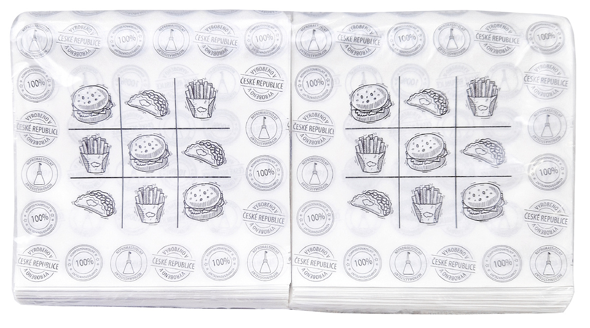 Sáček na burger nepromastitelný 500 ks