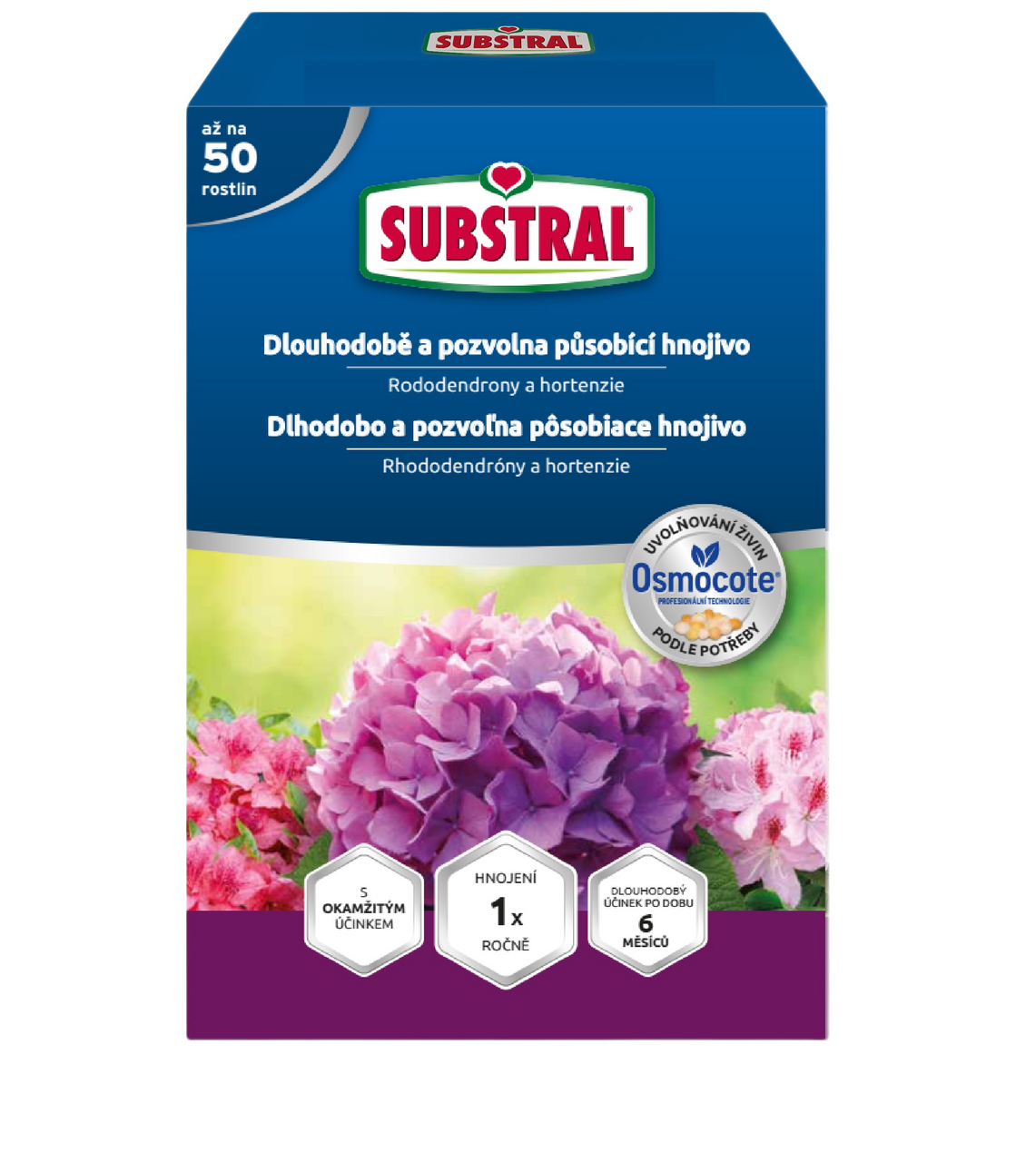 SUBSTRAL Hnojivo Osmocote pro rododendron 750 g