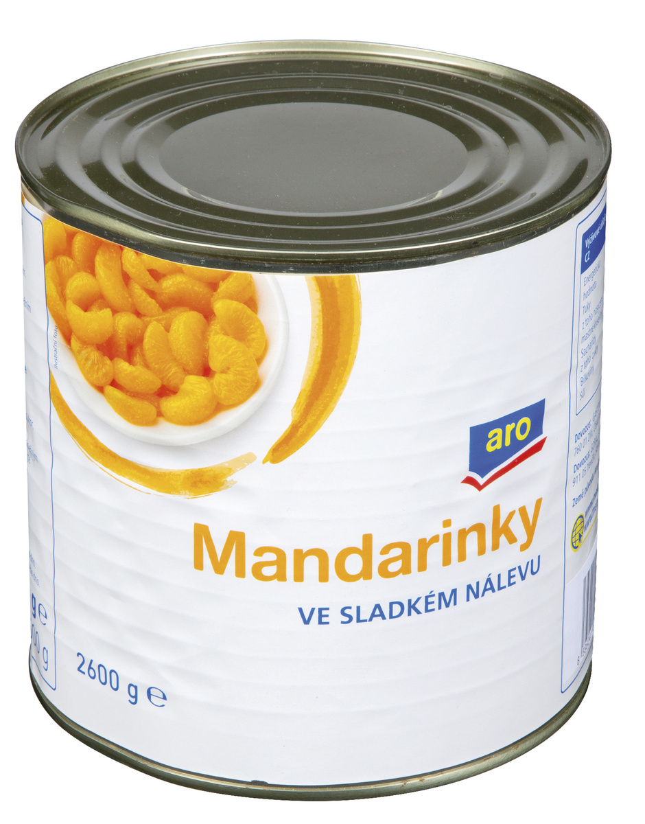 aro Mandarinky 2600 g