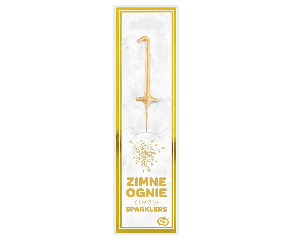 SMARTBALLOONS Prskavka číslice 