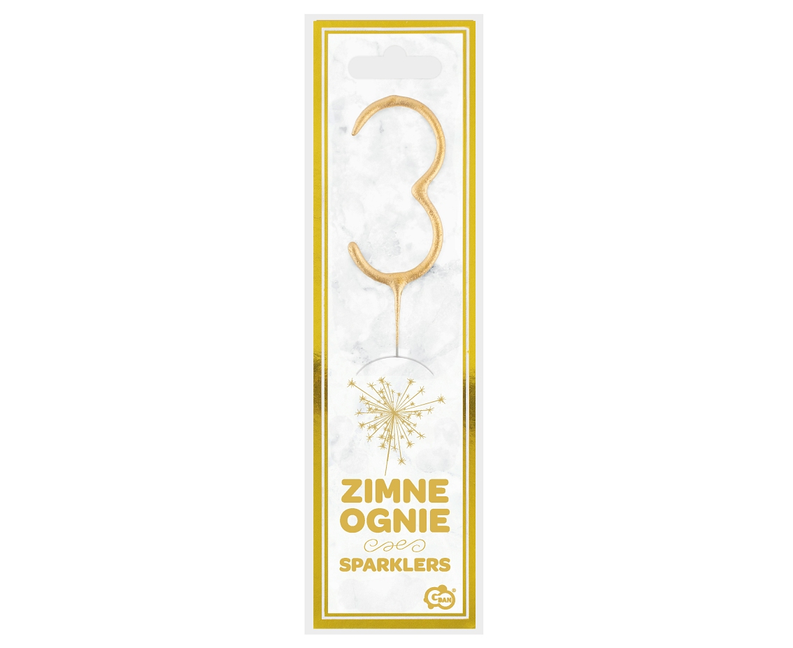 SMARTBALLOONS Prskavka číslice 