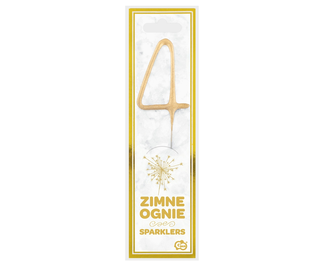 SMARTBALLOONS Prskavka číslice 