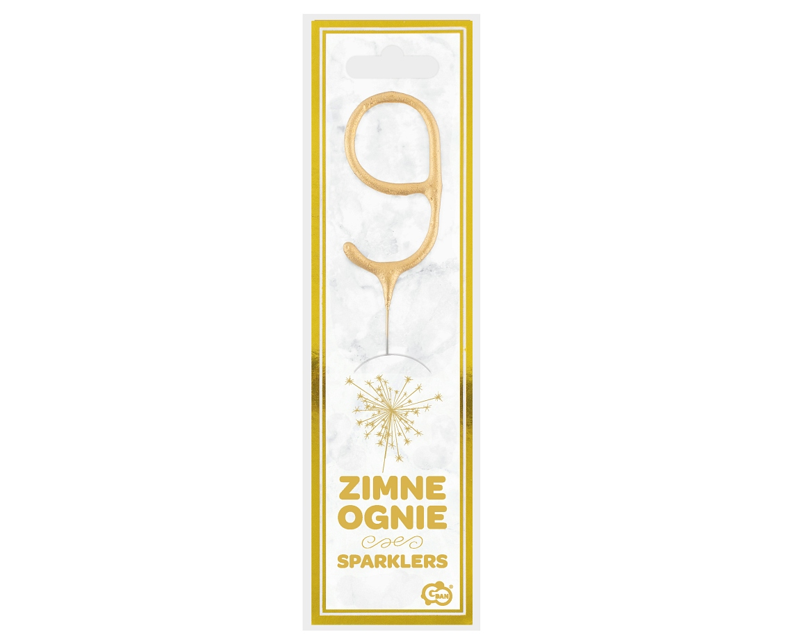 SMARTBALLOONS Prskavka číslice 