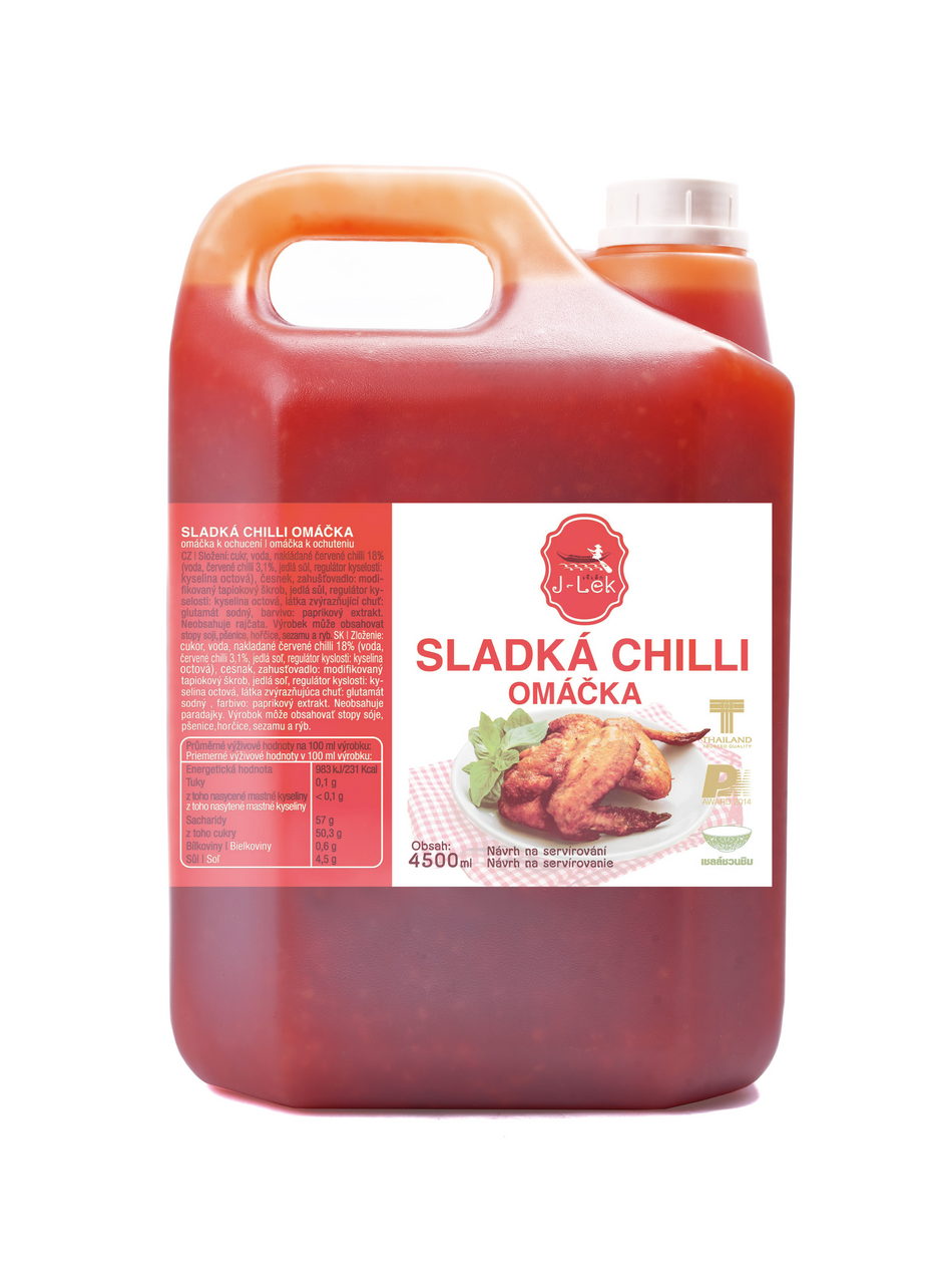 Omáčka sladká chilli 4,5 l