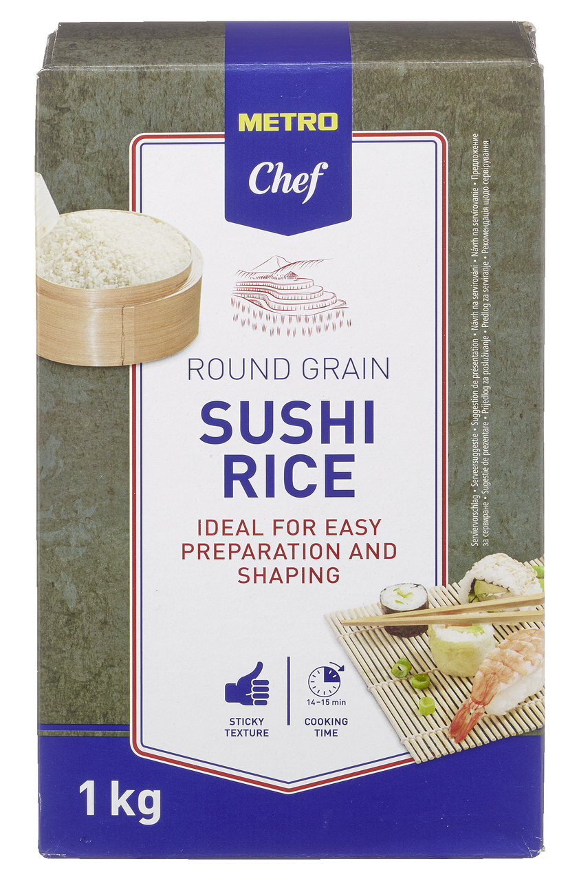 METRO Chef Sushi rýže vakuovaná 1 kg