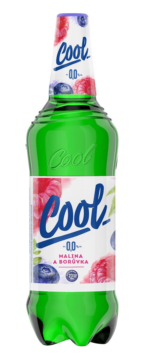 Cool Pivo nealkoholický nápoj malina 1,5 l PET