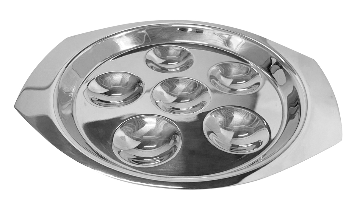 PINTINOX Podnos šneci 6 cm nerez 1 ks