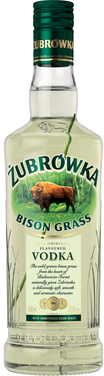 ŻUBRÓWKA Bison Grass 37,5 % 500 ml