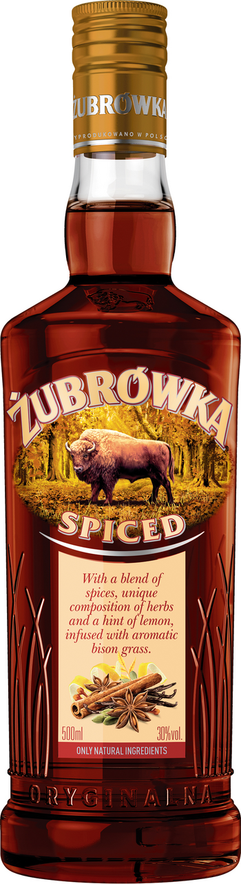 ŻUBRÓWKA Spiced 30 % 500 ml