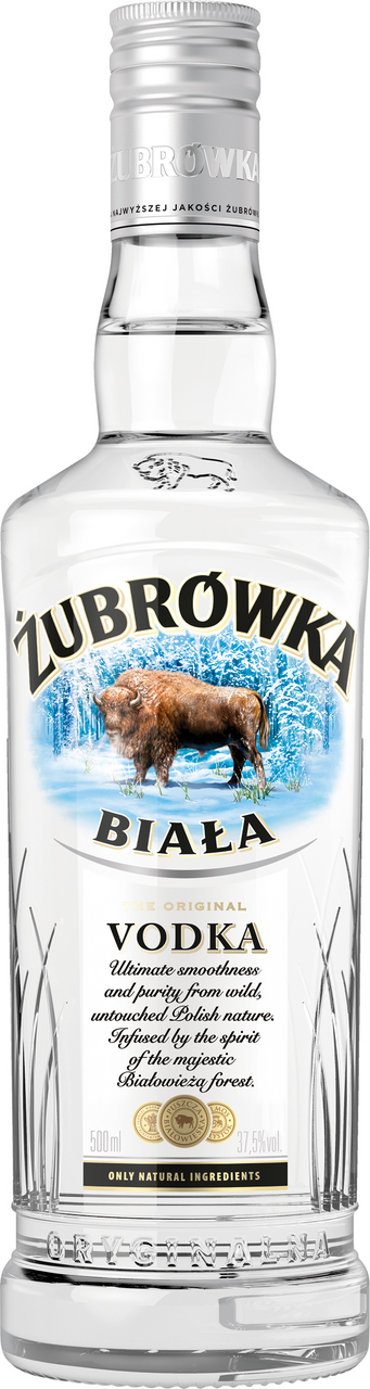 ŻUBRÓWKA Biala 37,5 % 500 ml