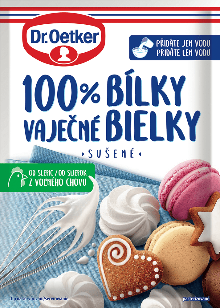 Dr. Oetker Vaječné bílky 100 % 15 g