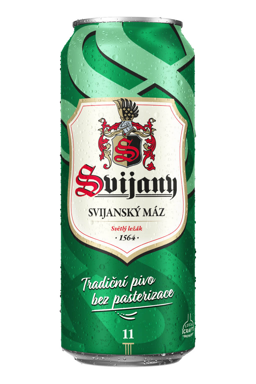 Svijany Svijanský Máz 11°světlý ležák 6 x 500 ml plech