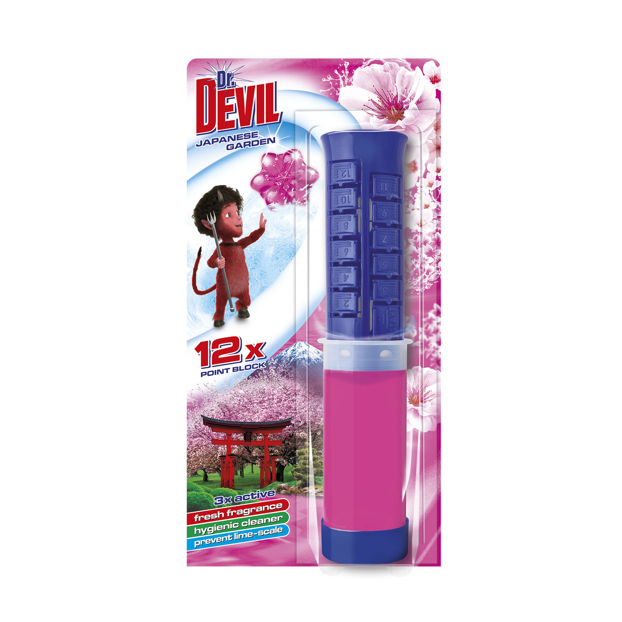 Dr. DEVIL Point WC Block Japanese Garden 75 ml