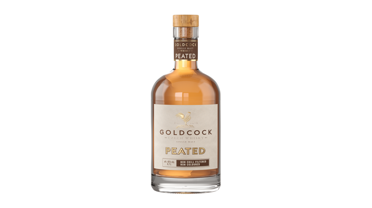R. JELÍNEK GOLDCOCK PEATED 45 % 700 ml