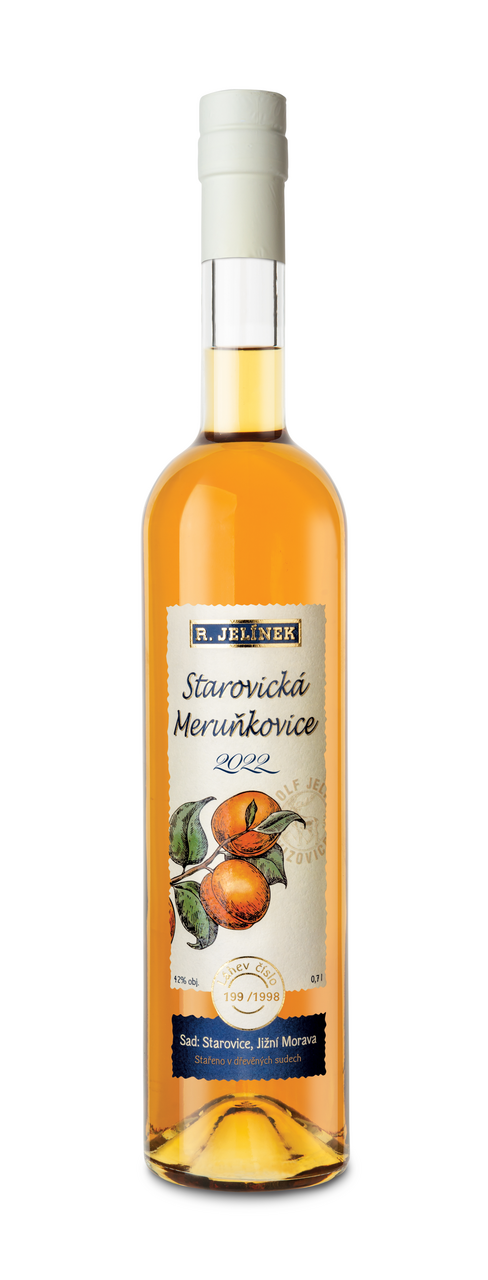 R. JELÍNEK Starovická meruňkovice 2022 42 % 700 ml
