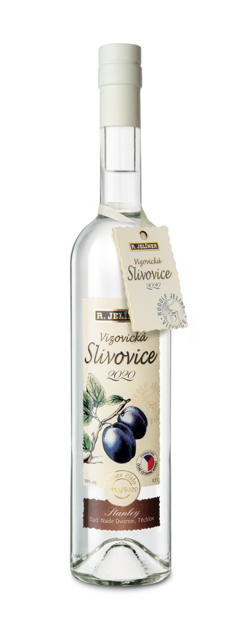 R. JELÍNEK Vizovická slivovice 2020 Stanley 50 % 700 ml