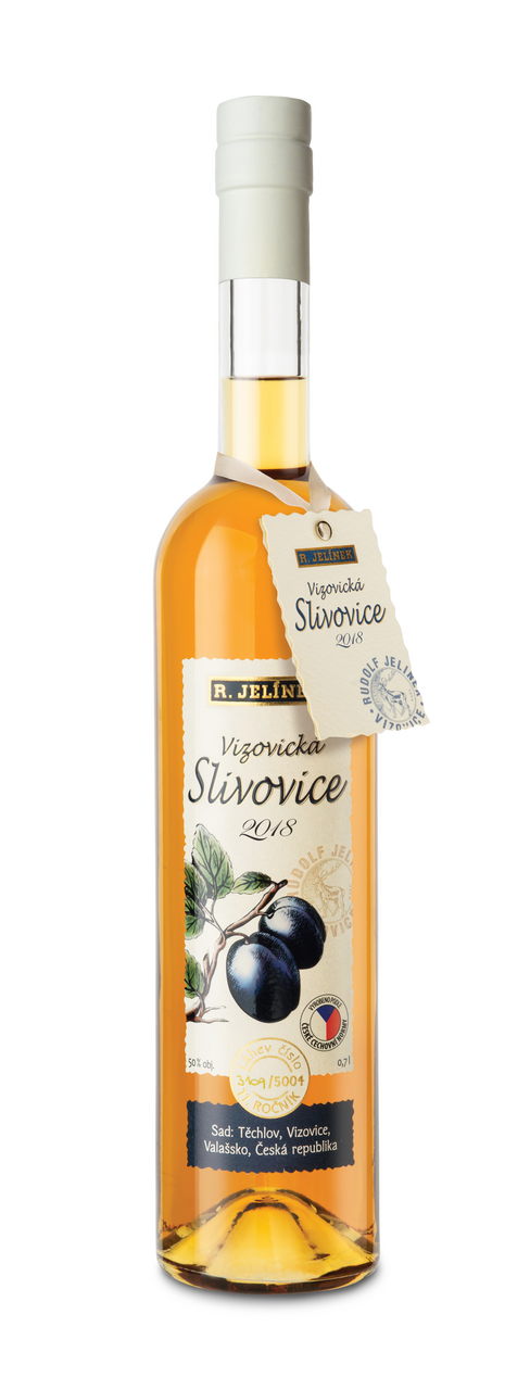 R. JELÍNEK Vizovická slivovice 2018 50 % 700 ml