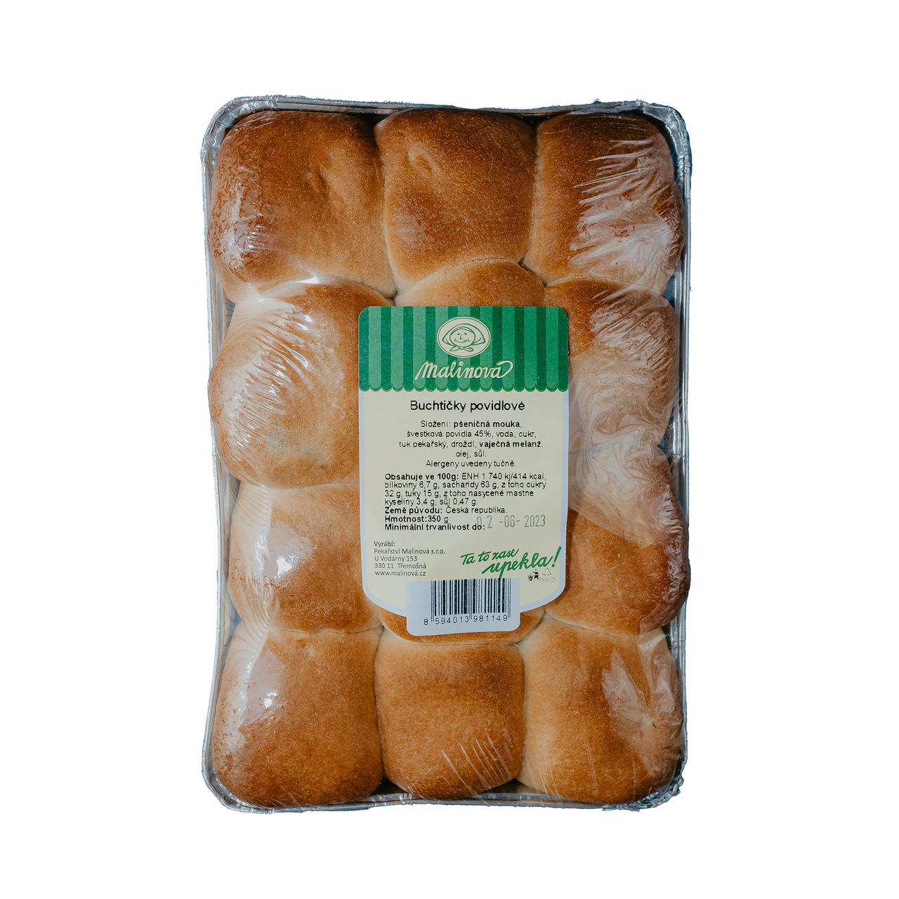 Buchtičky s povidly 350 g