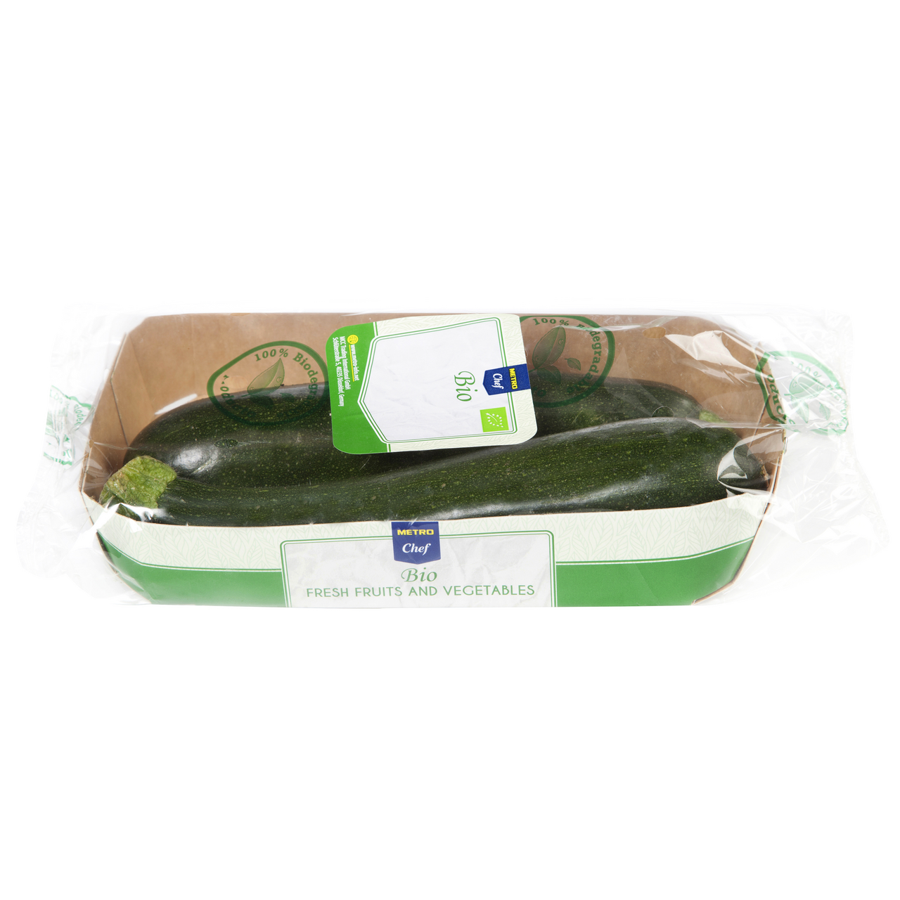 METRO Chef Bio Cuketa zelená 14/21 II. čerstvá 500 g