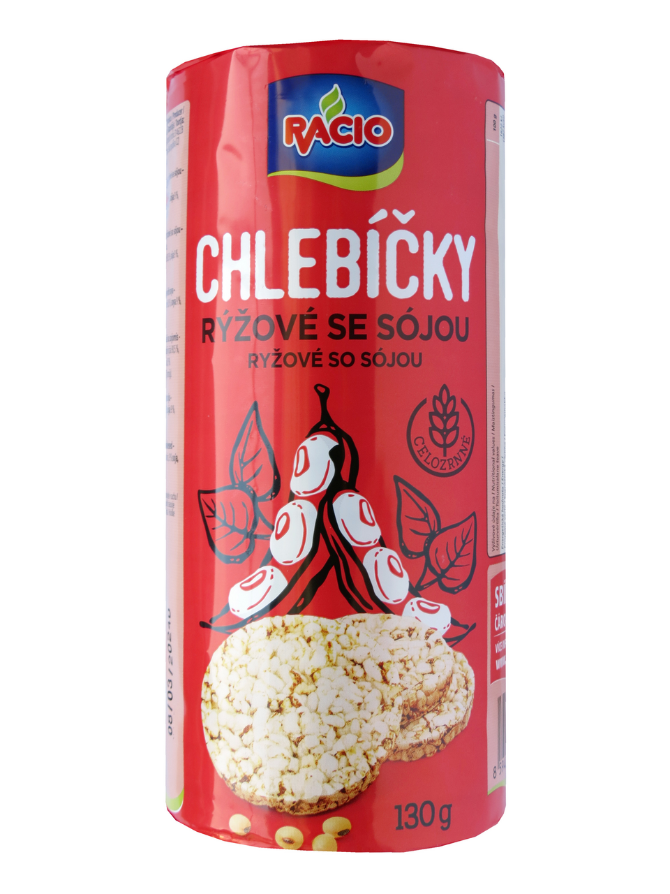 RACIO Chlebíčky se sójou 12 x 130 g
