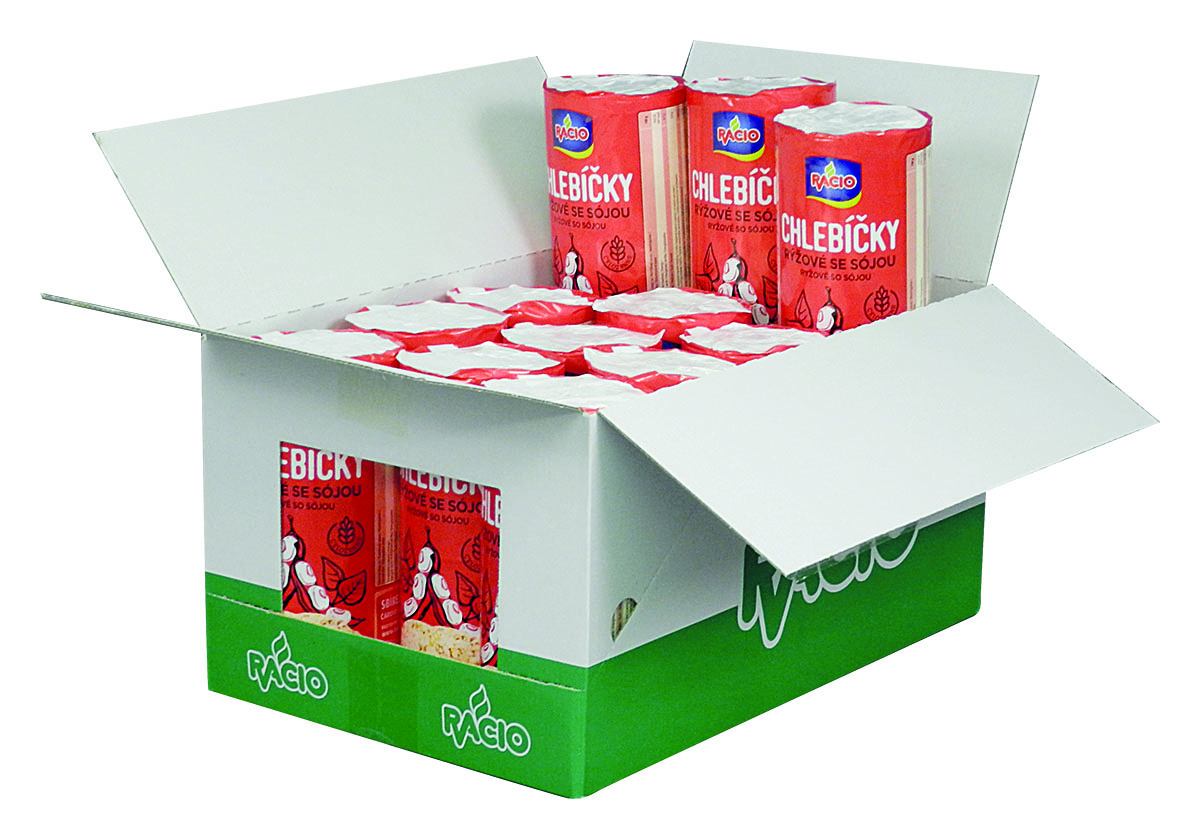 RACIO Chlebíčky se sójou 12 x 130 g