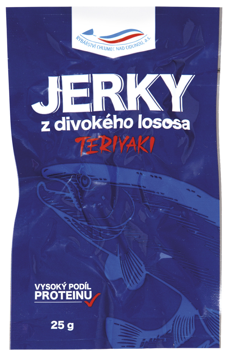 JERKY Divoký losos teriyaki 25 g