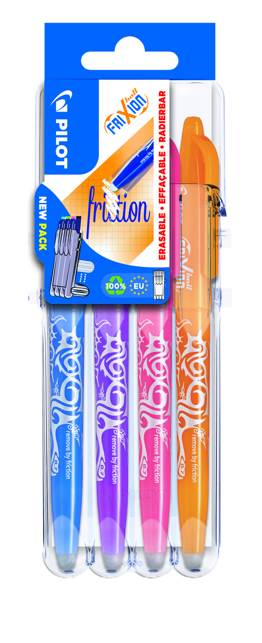 PILOT FriXion Ball F Set2Go mix 4 ks