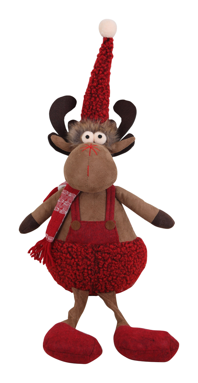 Tarrington House Sob sedící červený 60 cm 1 ks