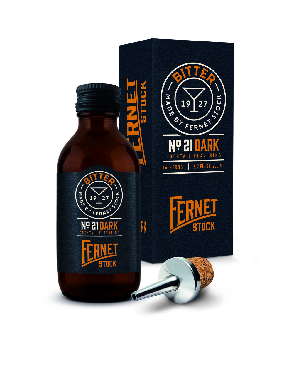FERNET Bitter Dark 47,3 % 200 ml