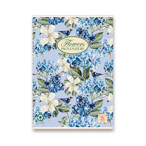 PIGNA Sešit Nature Flowers A5 linkovaný 1 ks