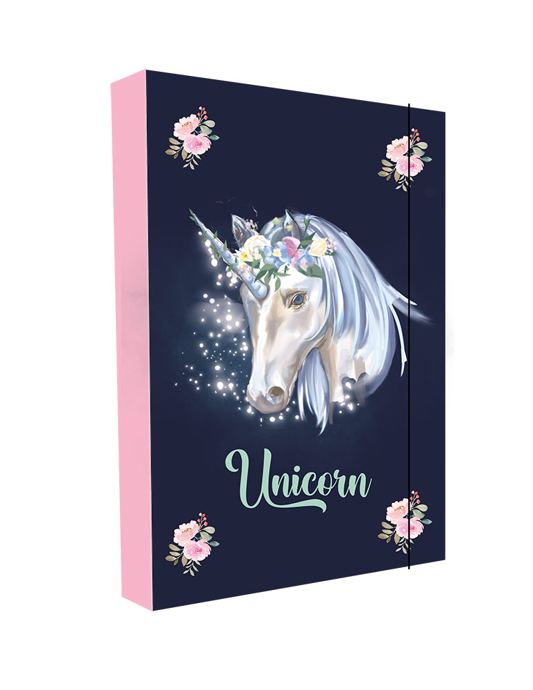 KARTON P+P Box na sešity A5 Unicorn 1 1 ks