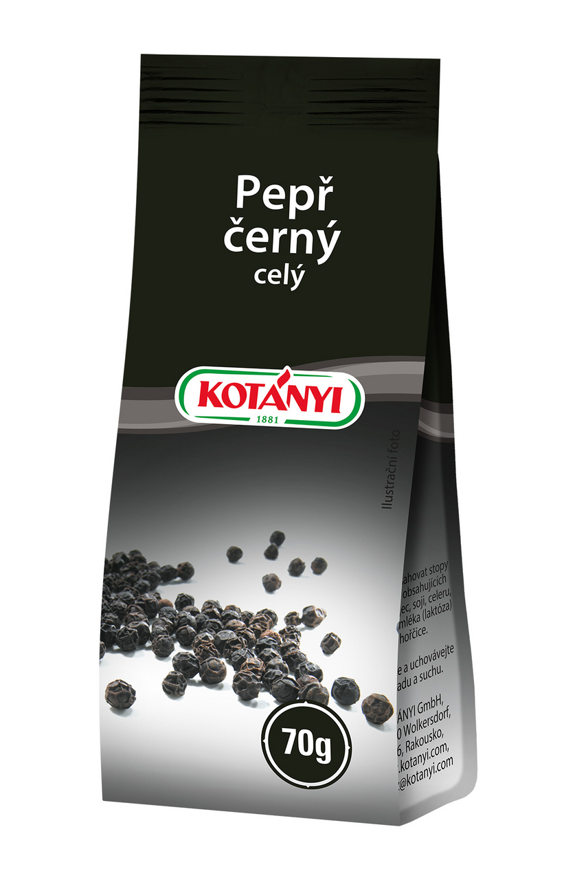 KOTÁNYI Pepř černý celý 70 g